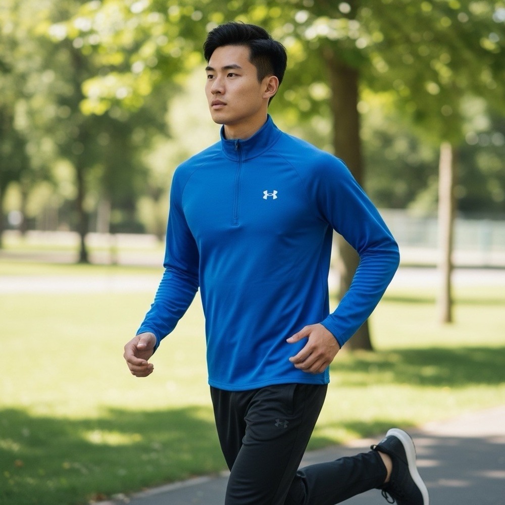 Under Armour Men's S Tech 2.0 1/2 Zip Pullover LS Activewear